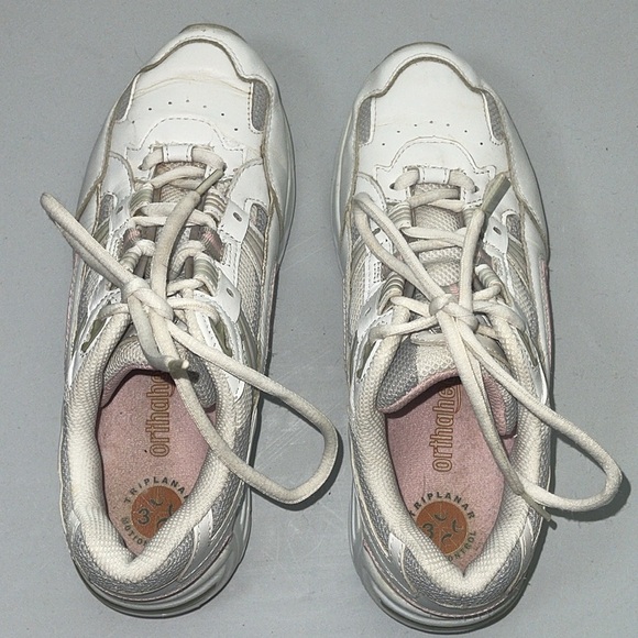 orthaheel Shoes - Orthaheel WALKER Leather Triplanar Motion Control Technology Tennis Size 7